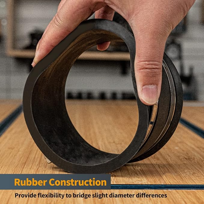 POWERTEC 70149-P9 4 Inch Dust Control Flex Cuff - Image 7