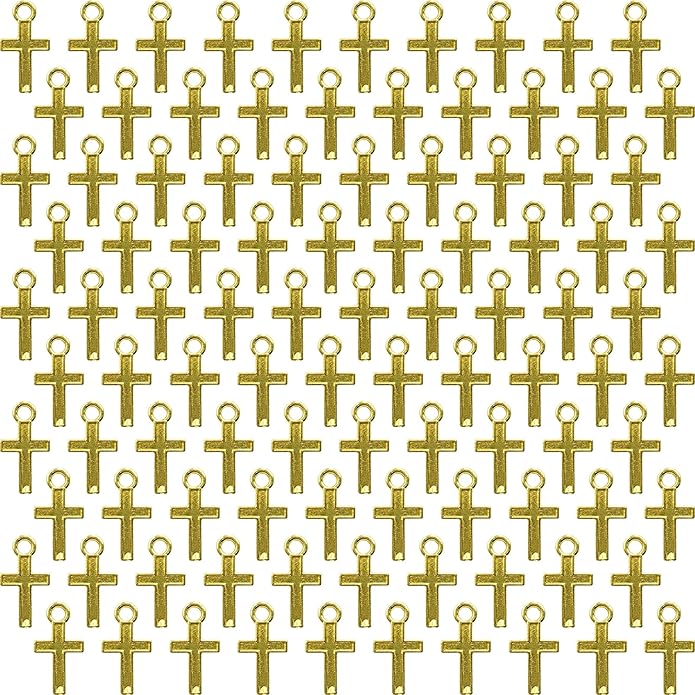 Zirconia Crystal Rhinestone Cross Charms for Jewelry Making Bracelet Necklace Choke Earring Pendant Key Chain Craft Supplies DIY Accessories