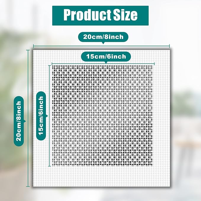 8Pcs 6 Inch Drywall Patch, Wall Repair Patches, Self-Adhesive Fiberglass Repair - Image 3