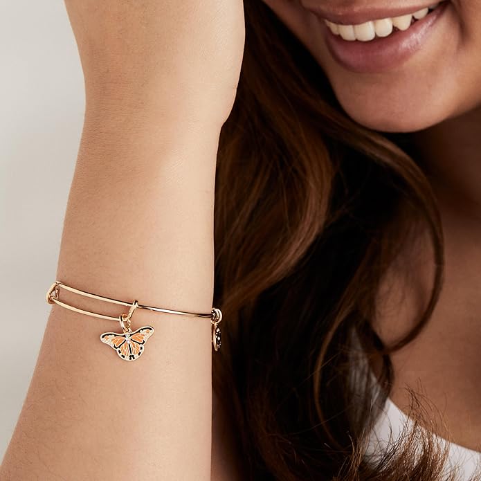 Alex and Ani Butterfly Bracelets