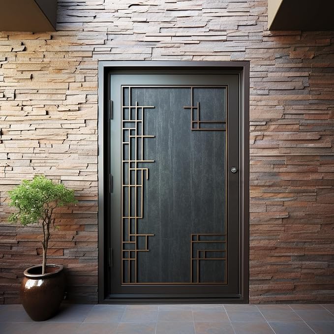 goldenwarm 12 Pack Interior and Exterior Door Hinges, Matte Black Door Hinges 4 - Image 7