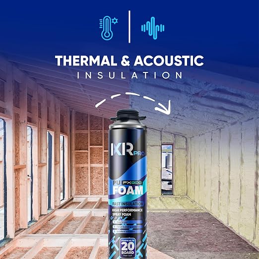Spray Foam Insulation Can Expanding Sealant, Closed Cell Spray Foam Insulation - Image 8