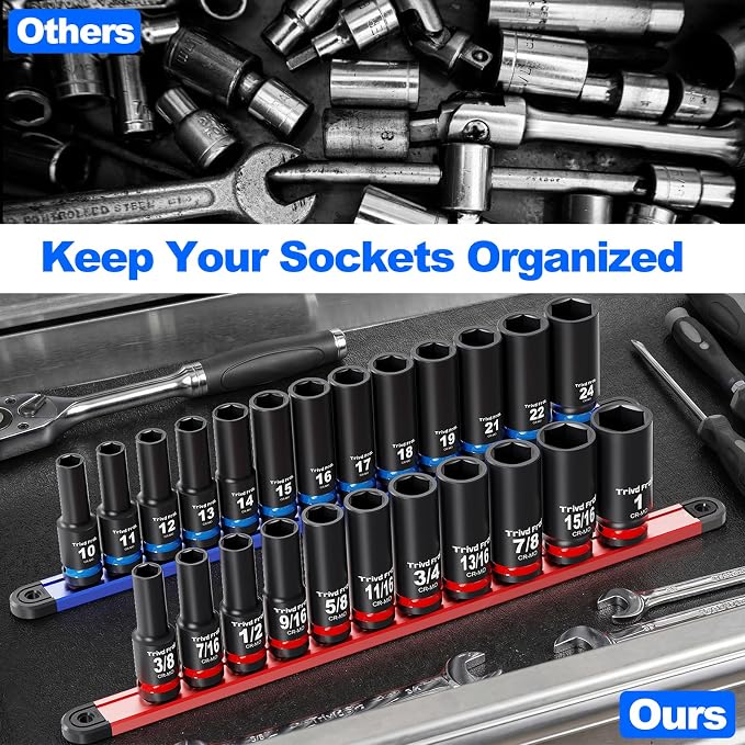 Metric Impact Socket Set 1/2" Drive - Image 3