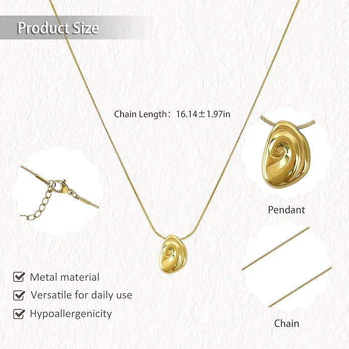 Snake Butterfly Necklace for Women Y2k Irregular Round Bead Pendant Women's Jewelry