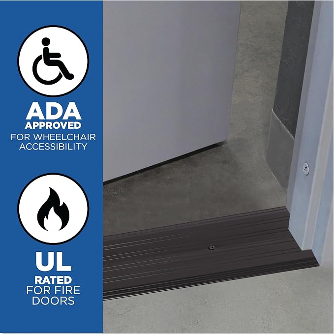MD Building Aluminum Commercial Flat-Profile Threshold - Image 3