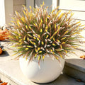 12 Pcs Fake Fall Plants Artificial Monkey Grass by Ammyoo