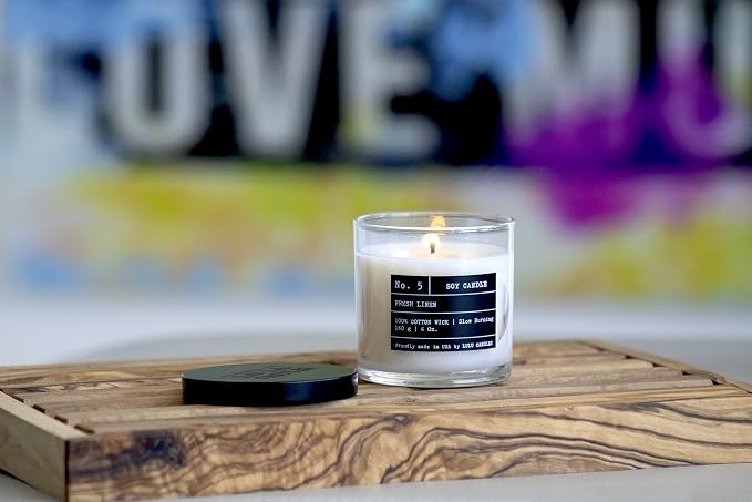 Lulu Candles | Sugared Pecans | Luxury Scented Soy Jar Candle | Hand Poured in - Image 4