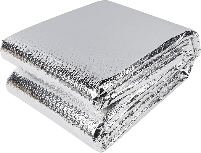 winemana Window Insulation Roll, 59IN x 8FT Reflective Heat Shield Bubble Film by winemana