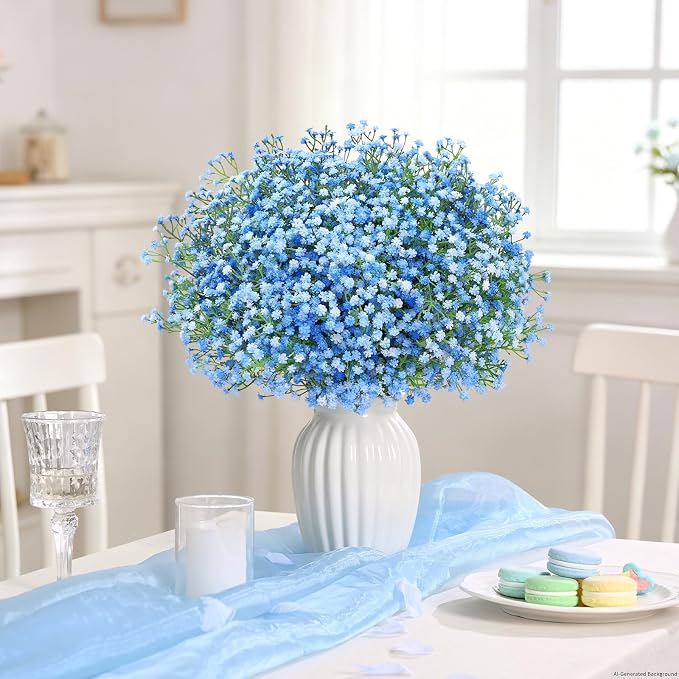 12Pcs Babys Breath Artificial Flowers - Image 4