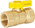 Eastman Straight Gas Brass Ball Valve, 3/4 in FIP x 3/4 in FIP, 1/4-Turn Handle by Eastman