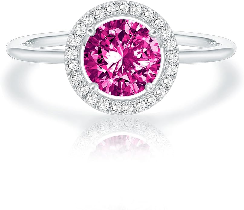 PAVOI 14K Gold Plated Crystal Birthstone Rings | Rings For Women