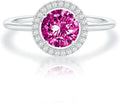 PAVOI 14K Gold Plated Crystal Birthstone Rings | Rings For Women