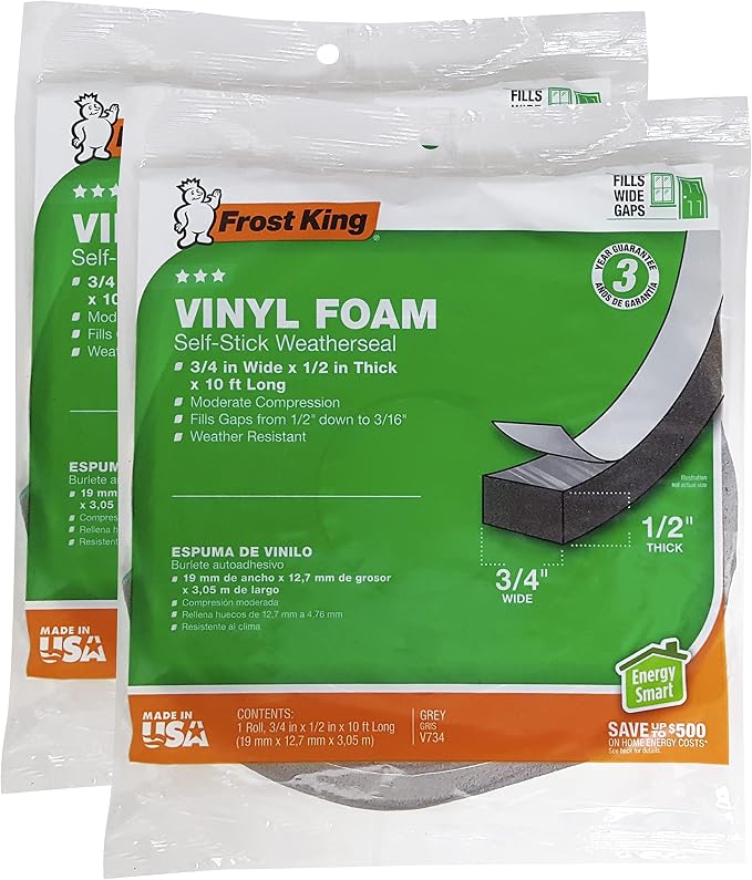 Frost King V734H Vinyl Foam Tape - Image 3