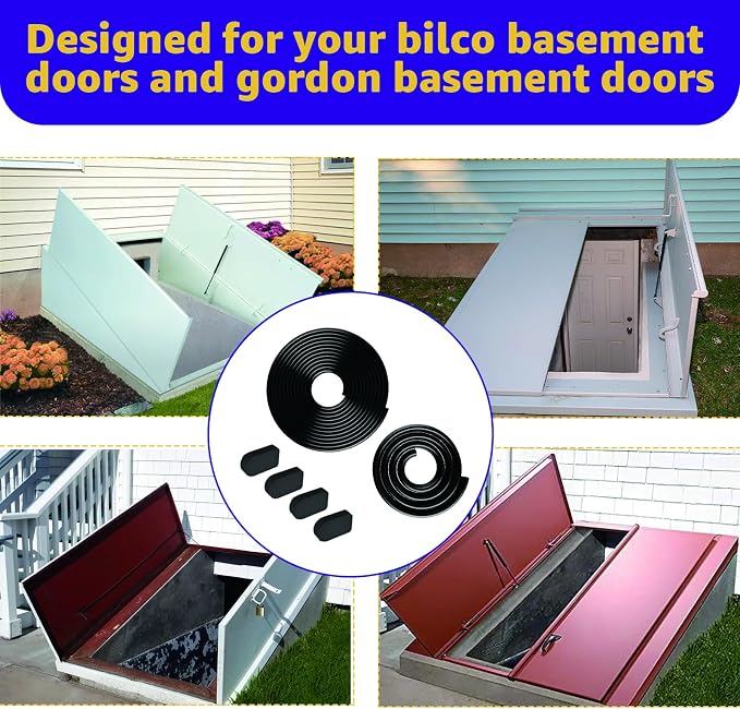for Bilco Basement Door Weatherstrip Kit-for Bilco and Gordon Cellar Doors | 1 - Image 7