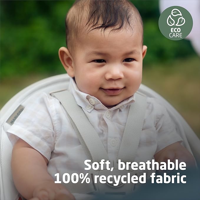 Maxi-Cosi Moa 8-in-1 High Chairs for Babies and Toddlers, Machine Washable Infant High Chair, Compact, Convertible High Chair Lightweight Design, Classic Oat