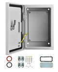 Waterproof Electrical Enclosure 12 x 8 x 6'', Outdoor Electrical Box by Unknown