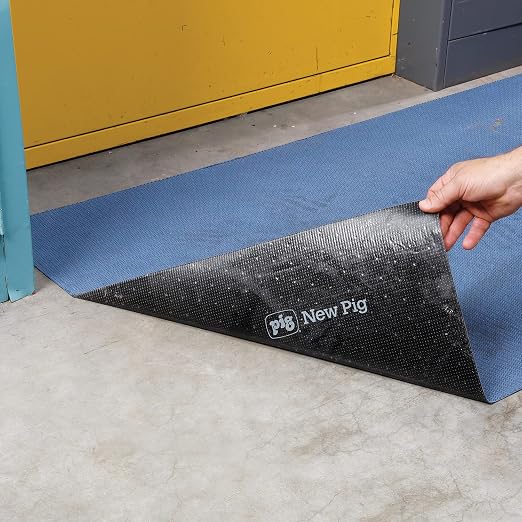 PIG Absorbent Adhesive-Backed Grippy Mat | Absorbs Up to 10.5 Gal Per Roll | - Image 2