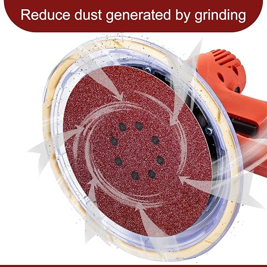 9 inch Sanding Discs 60 Grit 8 Holes Hook and Loop Sandpaper - Image 3
