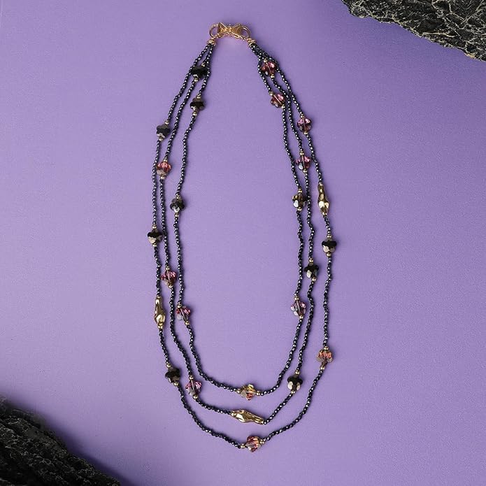 Boho Layered Necklaces For Women Western Turquoise Natural Stone Jewelry For Women Statement Beaded Necklace For Women Dainty Chain Necklace Stack For Women Unique And Unusual Gifts