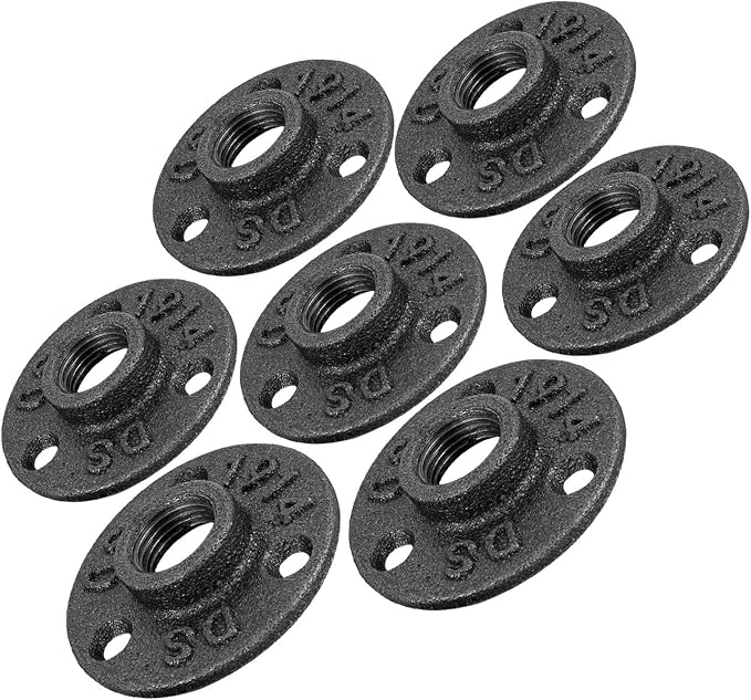 1" Floor Flange, Home TZH Malleable iron Pipe Fittings - Image 4