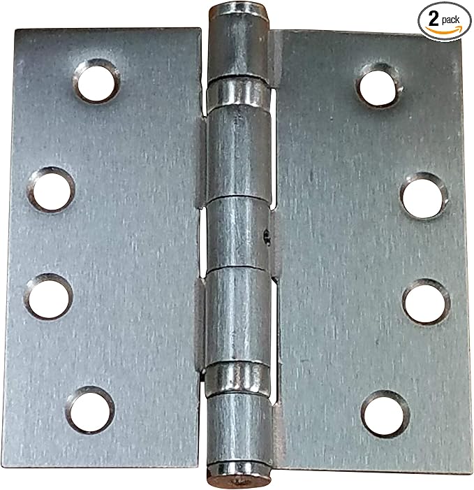 Hinge Outlet Square Ball Bearing Commercial Door Hinges, Heavy Duty Steel by HingeOutlet