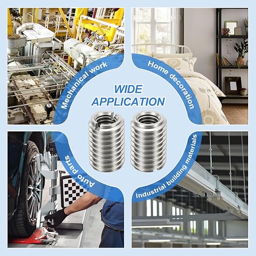 6Pcs Thread Adapter Sleeve Reducing Nut, M16 M to M12 F, 20mm Length | M16 x 2 - Image 5