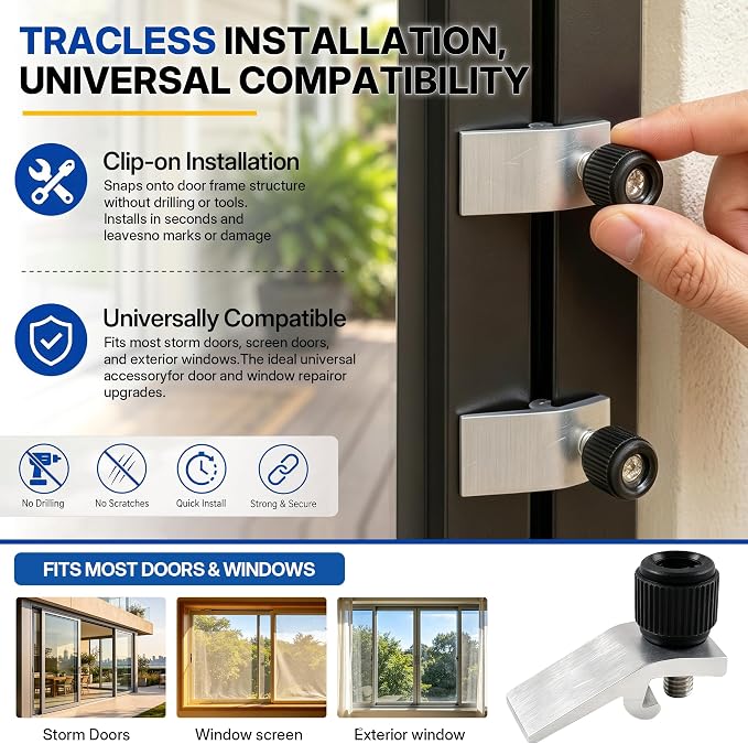 15 Pack Storm Door Panel Clips - Image 4