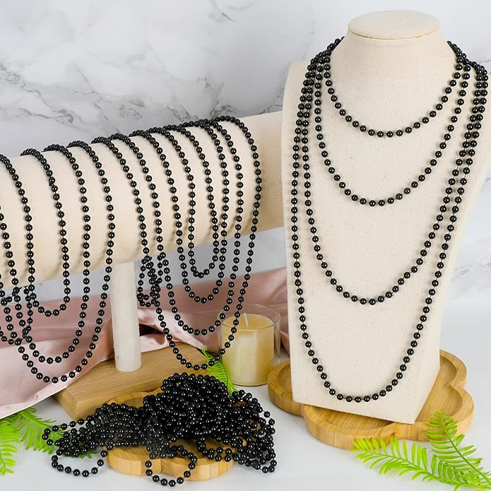 300PCS Mardi Gras Beads Bulk, Mardi Gras Beads Necklace, Parade Throw Accessories Set Decorations Party Supplies