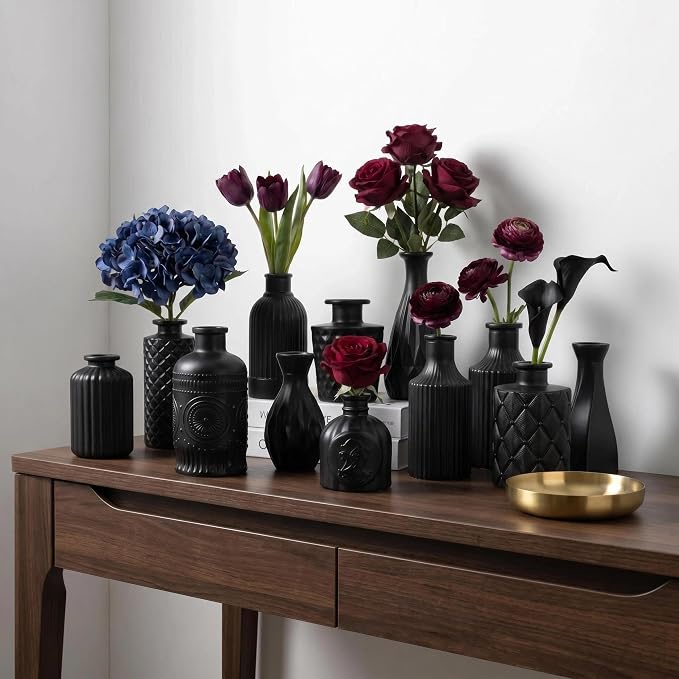 Mini Bud Vases Centerpieces for Tables, Small Flower Vases Suitable for - Image 5