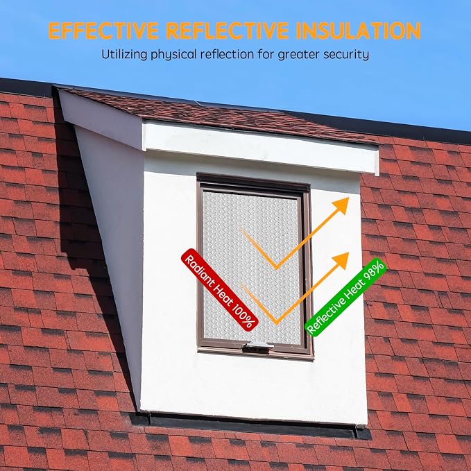 LSGCQ Reflective Insulation Roll Double Reflective Bubble Insulation Sheet | - Image 3