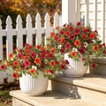 Ammyoo Artificial Fall Flowers Fake Petunias Plants by Ammyoo