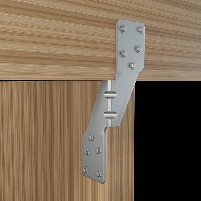 Hurricane Straps Tie Brackets Joist Hanger 20 GaugeGalvanizing Face Mount Joist - Image 3