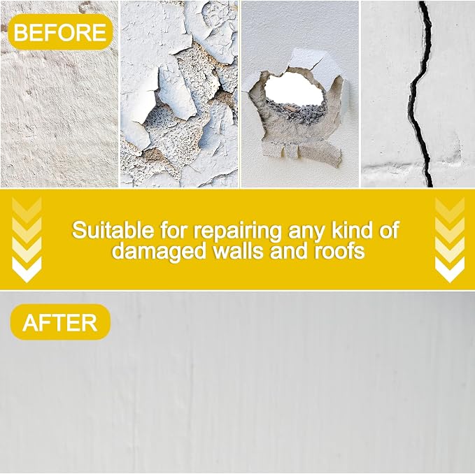 Yaocom 2 Pcs 12x12 Inch Drywall Repair Kit Self Adhesive Mesh Drywall Repair - Image 6