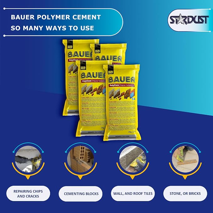 Bauer Instant Polymer Cement 4-Pack - Image 3