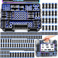 mxuteuk 170PCS Quick Connect Air Hose Fittings, 1/8 1/4 5/16 3/8 1/2 inch & by mxuteuk