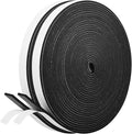 Kikerike Self Adhesive Foam Tape Weatherstrip 1/2In x 1/8In x 66Ft High Density by Kikerike