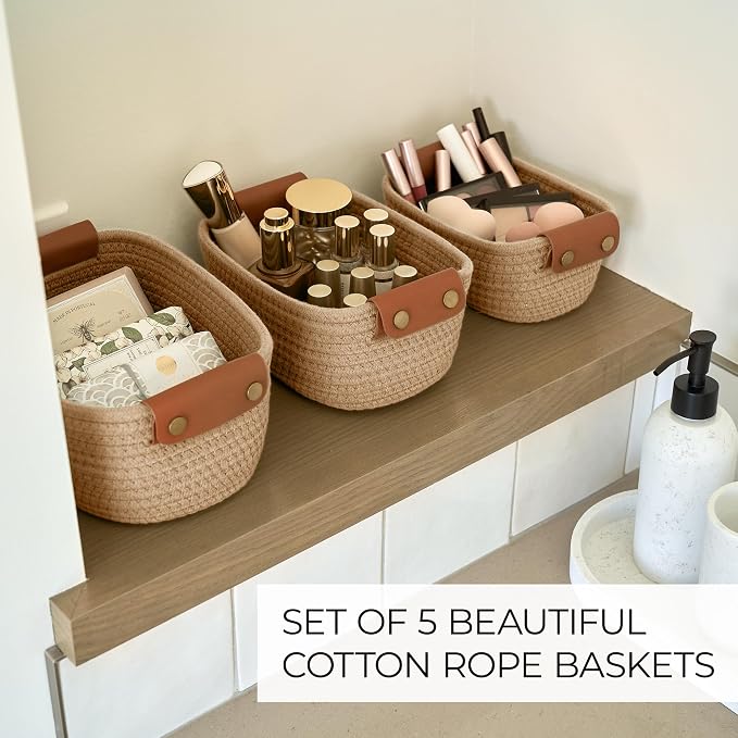 Beautiful Storage Basket Set of 5 - Image 5
