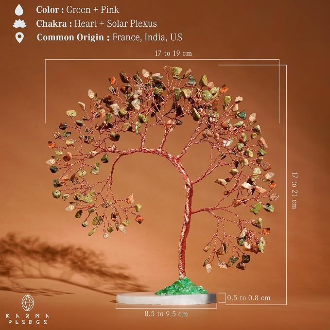 Crystal Tree of Life for Home, Wall Decor to Bring Money & Good Luck, Handmade - Image 3