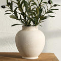 Ceramic Flower Vase, Flower Vase Rustic Farmhouse Decorative Vase Floral by ooit