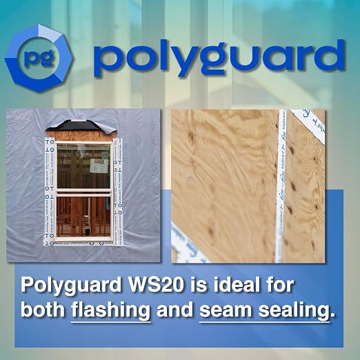 POLYGUARD WindowSeal Window and Door Flashing Tape, 4 in x 100 ft Roll - Image 5
