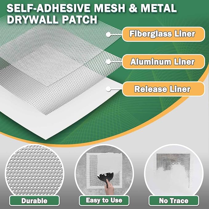 12 X 12 Inch Drywall Repair Kit - Image 5