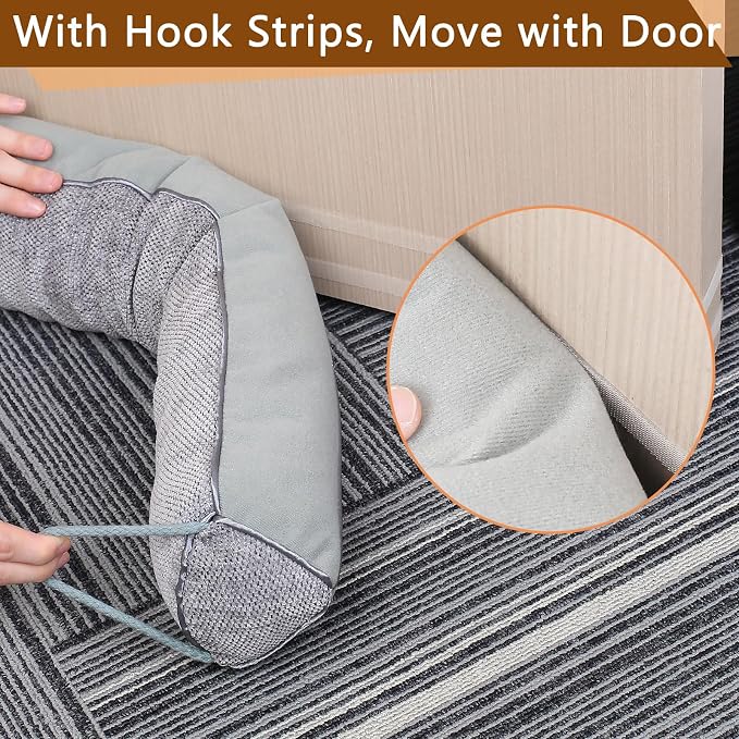 Triangle Under Door Draft Stopper Noise Blocker 38 Inches - Image 3