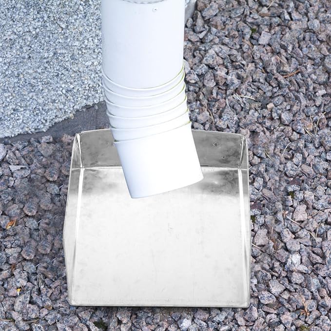 Rain Gutter Downspout Splash Block Gutter Downspout Extensions Down Spout - Image 9