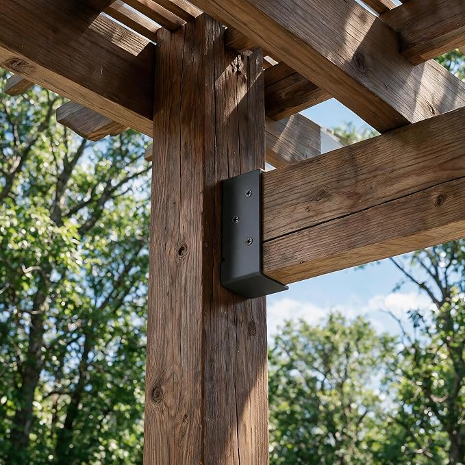 26 Pcs of 2"x 6" Concealed Joist Hangers|Outdoor Concealed-Flange | Q235 Steel - Image 6