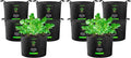 VIVOSUN 10-Pack 20 Gallon Plant Grow Bags, Heavy Duty Thickened Nonwoven Fabric by VIVOSUN