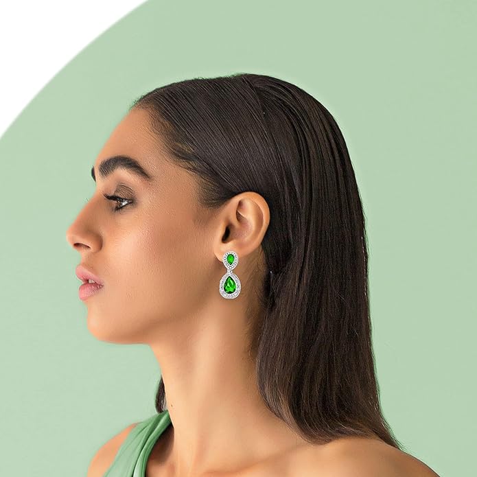 Spinningdaisy Clip On Earrings for Women | Non Pierced Earrings for Wedding