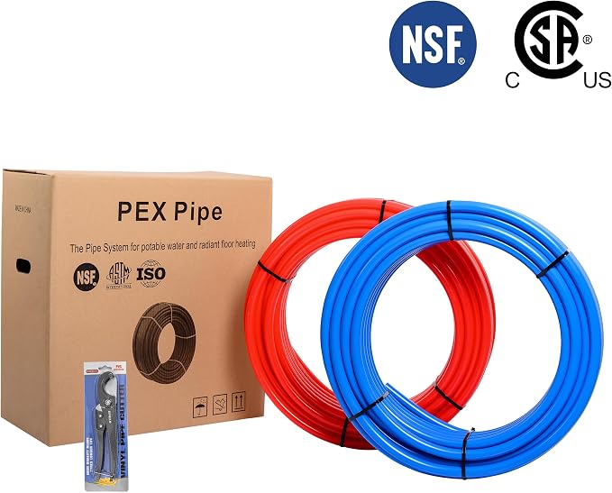 EFIELD 1/2-inch 200 ft Pex-b Tubing PEX Pipe Plumbing Installation Kit | - Image 2