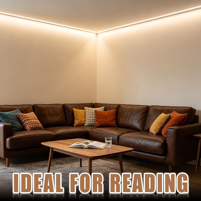 RadiantFlux 4000K 40Ft Led Strip Lights, Natural Light Strips Lights Indoor Use - Image 7