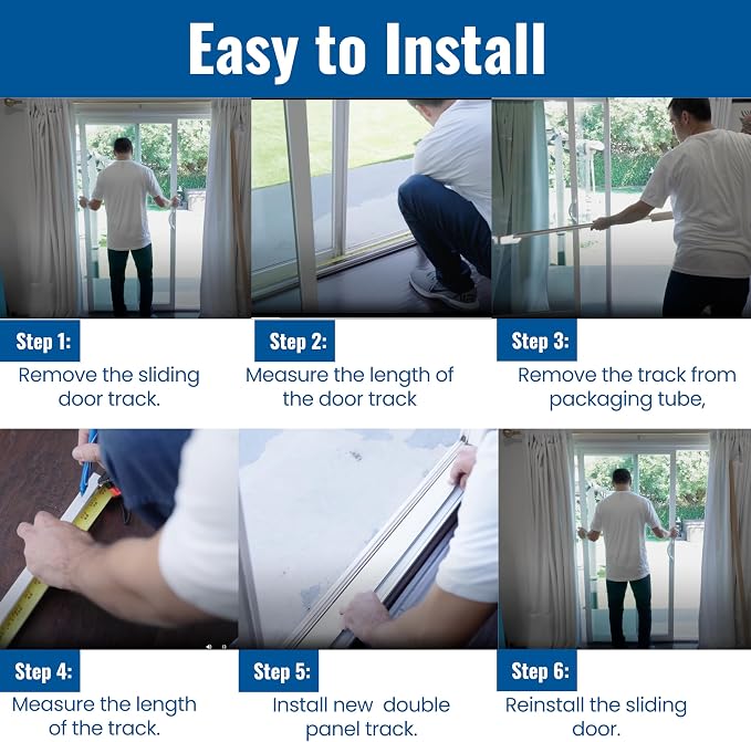 KC Hardware Doors Sliding Doors Double Panel Track - Image 4