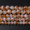 6MM 60PCS Natural Stone Citrine A Grade Quartz Crystal Loose Beads for Jewelry Making DIY Bracelet Necklace 1 Strand 15’’
